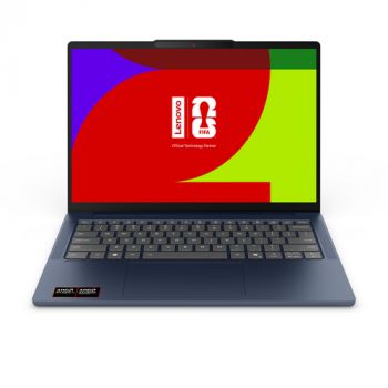 Лаптоп LENOVO IdeaPad Slim 5 AMD Ryzen 240 16inch WUXGA OLED 32GB DDR5 1TB NoOS Luna Grey 3y 83S4000GBM