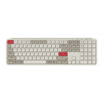 Безжична клавиатура Keychron B6 Pro Ultra-Slim - Retro Red