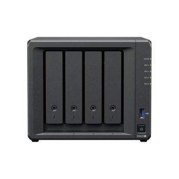 Мрежов сторидж Synology NAS DS423+, за 4 диска, Intel Celeron J4125, .2GB DDR4