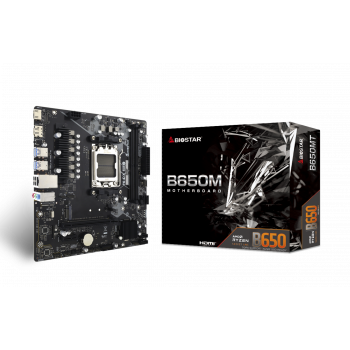 Дънна платка Biostar B650MT Socket AM5 DDR5 Micro ATX