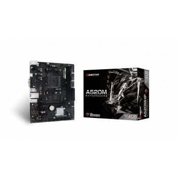 Дънна платка Biostar A520MHP Socket AM4 DDR4 Micro ATX