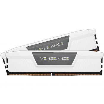 Памет Corsair Vengeance White, 32GB (2x16GB) DDR5 DRAM, 6000MHz, CL36, CMK32GX5M2E6000C36W