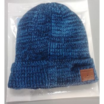 Bluetooth шапка H031B, синя