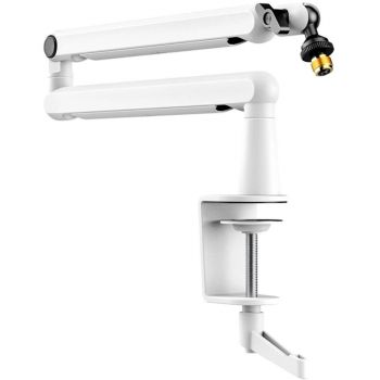 Стойка за микрофон FIFINE BM88 White High End Boom Arm Stand
