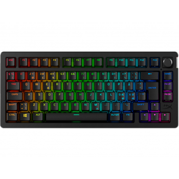 Безжична геймърска механична клавиатура с HyperX Alloy Rise 75