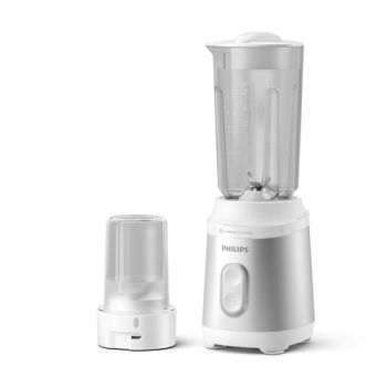 Кухненски уред PHILIPS Mini Blender Series 3000 350W ProBlend 2 speed settings white and silver HR2511/90