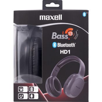 Слушалки блутут  MAXELL с големи наушници  B13-HD1 BASS 13  черни