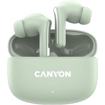 Слушалки CANYON headset OnGo 9 Green