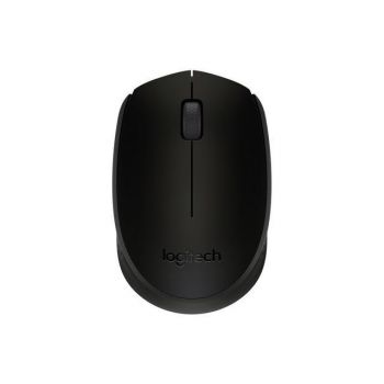 Безжична оптична мишка LOGITECH B170, USB, Черна