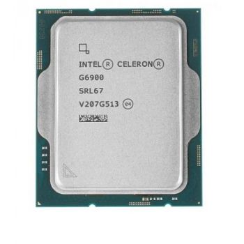 Процесор Intel Celeron G6900, 3.4GHz, 4MB, 46W, LGA1700, TRAY