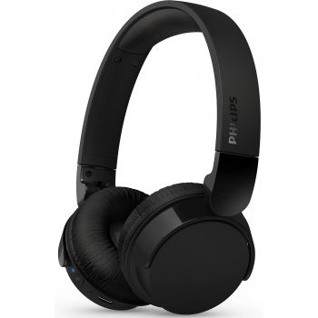 Слушалки PHILIPS Wireless On Ear Headphone with mic 32mm drivers/closed-back black TAH4209BK/00