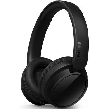Слушалки PHILIPS Wireless On Ear Headphone with mic 40mm drivers/closed-back black TAH5209BK/00