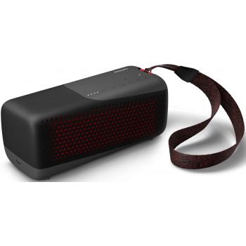 Тонколони PHILIPS Bluetooth wireless portable speaker Rechargeable battery 10W black IP67 TAS4807B/00