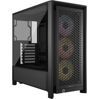 Кутия за компютър Corsair FRAME 4000D RS ARGB Mid-Tower, Black