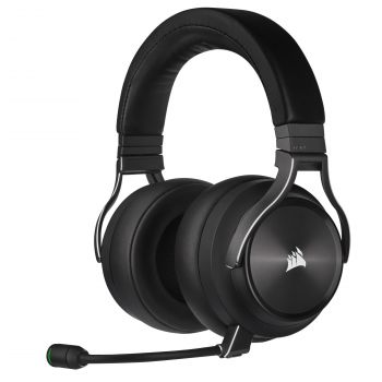 Геймърски безжични слушалки Corsair Virtuoso RGB XT - Черен