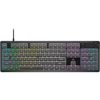 Геймърскa мембранна клавиатура Corsair K55 Core RGB