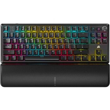 Геймърскa безжична/блутут механична клавиатура Corsair K70 CORE TKL RGB, Corsair MLX Red суич