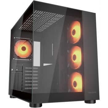 Кутия за компютър COUGAR GAMING COUGAR | FV150 RGB | PC Case | Mid tower / Dual Chamber / TG Front ...