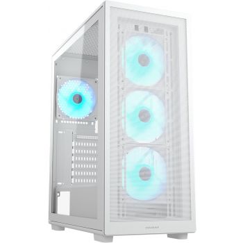 Кутия за компютър COUGAR GAMING COUGAR | MX220 RGB White | PC Case | Mid Tower / Mesh Front Panel / ...