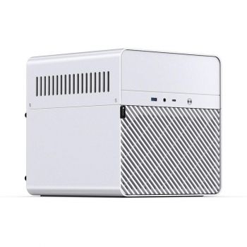Кутия Jonsbo N2, Mini-ITX, Бяла