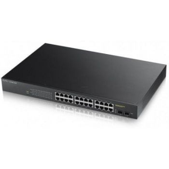 Суич ZYXEL GS1900-24HP, 24 портов управляем PoE