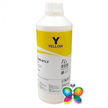 Бутилка с мастило INKTEC за  HP, CB316/CB321/No564/364/CD971/564XL , Жълт, 1000 ml - INKTEC-HP-7064-1LY