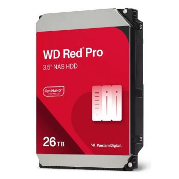 Хард диск WD Red Pro, 26TB NAS, 3.5&quot;, 512MB, 7200RPM, WD260KFGX