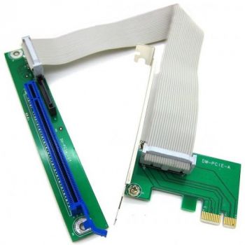 Платка PCI-E 1X to 16X