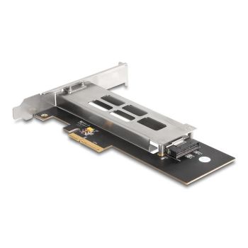 Вътрешна тава Delock, PCI Express Card за 1 x M.2 NVMe SSD - Low Profile Form Factor