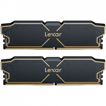 Памет за настолен компютър LEXAR 32GB Kit (2x16GB) THOR DDR5 6000 CL38 1.3V Memory with heatsink, ...