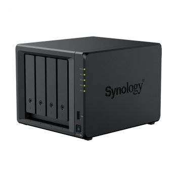 Мрежов сторидж Synology NAS DS925+, за 4 диска, AMD Ryzen V1500B, 4GB DDR4 SODIMM