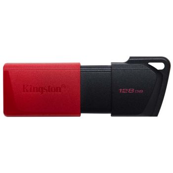 USB Флаш памет KINGSTON 128 GB, USB 3.2 Gen 1, Черен/Червен