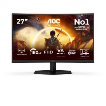 Монитор AOC Gaming C27G42FE 27inch FHD 16:9 VA 180Hz HDMI x 1x 1.4 DP 1.2 C27G42FE
