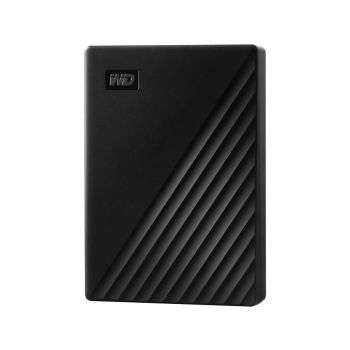 Външен хард диск Western Digital My Passport, 5TB, 2.5&quot; HDD, USB 3.2, Черен