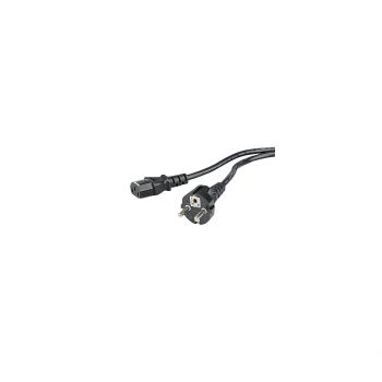 Удължителен захранващ кабел HAMA 29934, 3-pin socket, 1.5 m, Черен - HAMA-29934