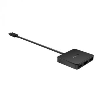 Докинг станция ASUS DC100 USB-C Mini Dock compact and lightweight HDMI 4K Type-A Type-C 100W PD passthrough 90XB0820-BDS000