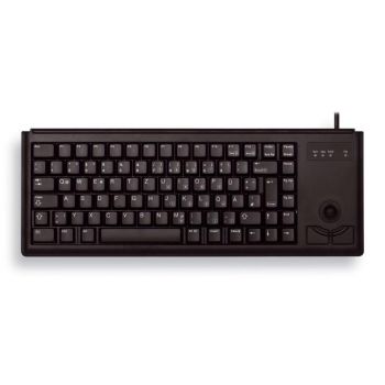 Компактна клавиатура CHERRY G84-4400 с Trackball, Черна