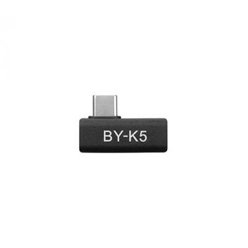 Адаптер BOYA USB-C женско към мъжко, ъглов