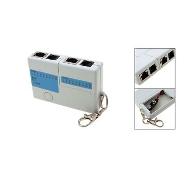 Мини тестер за кабели ESTILLO RJ11 и RJ45