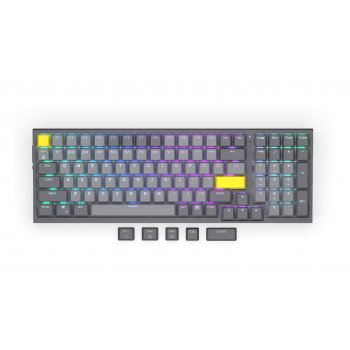 Геймърскa безжична механична клавиатура ENDORFY Celeris 1800 - Endorfy Yellow Switch - Full Size