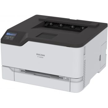 Цветен лазерен принтер RICOH P C200W, USB 2.0, LAN, WiFi, A4, 2400 x 600 dpi, 24 ppm