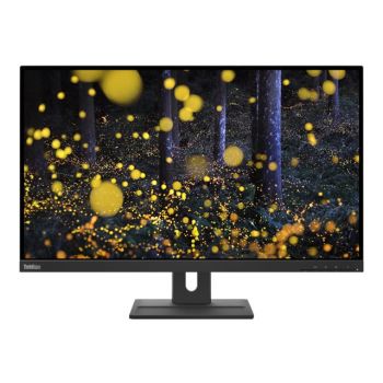 Монитор LENOVO ThinkVision E27q-20 27inch IPS 16:9 QHD 350cd/m2 1000:1 3M:1 4ms HDMI 1.4 DP 1.2 75Hz sRGB 62D0GAT1EU