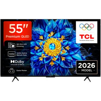 Телевизор 55 inch TV, Full Array Local Dimming Zones, 144Hz Native Refresh Rate, QLED, HVA Panel, ...