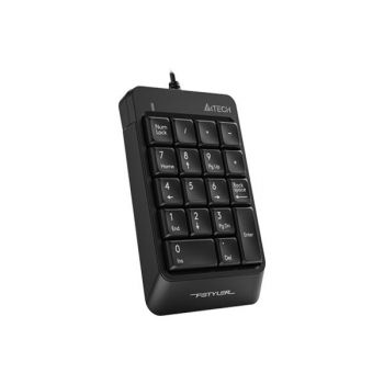 Цифрова клавиатура A4tech FK13P, Черна