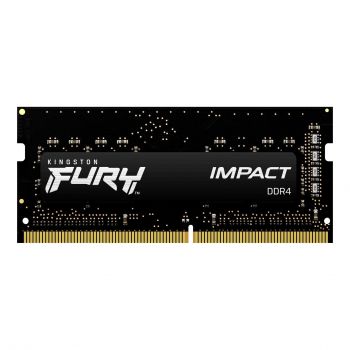 Памет Kingston Fury Impact 16GB(2x8GB) SODIMM DDR4 3200MHz CL20 16Gbit - KF432S20IBK2/16