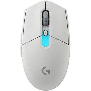 Геймърска безжична мишка Logitech G305 X Superlight - Бяла