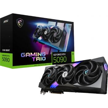 Видео карта MSI Video Card Nvidia GeForce RTX 5090 32G GAMING TRIO OC, 32GB GDDR7, 512bit, Effective...