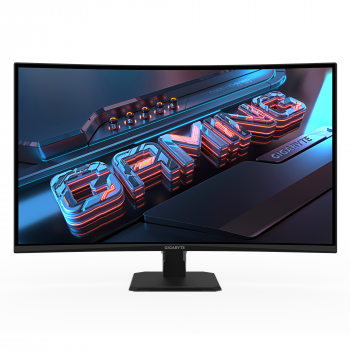 Геймърски Монитор Gigabyte GS32QCA - 32&quot; inch SS/VA 1500R, QHD (2560x1440), 180Hz, 1ms, HDR Ready