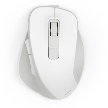 HAMA Безжична оптична мишка WM-500 Recharge, бяла, 6 бут.,800/1200/1600 dpi, безшумна