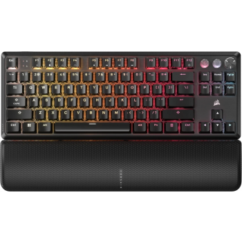 Геймърска клавиатура Corsair K70 PRO TKL High-Performance Hall Effect Programmable Gaming Keyboard ...